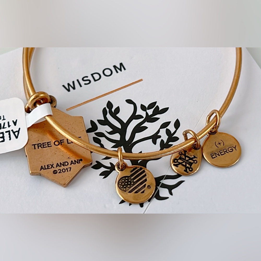 Alex and Ani | Tree of Life Charm Bangle - Picture 9 of 9